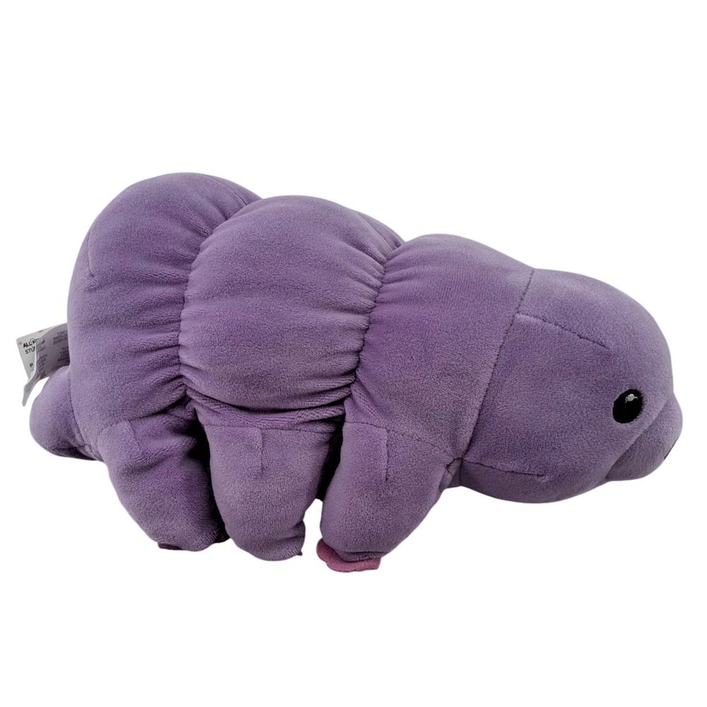 Fiesta 2018 Purple Snugglies Water Bear 11.5" Clean A71498 tag has some staining